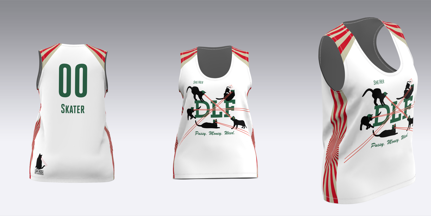 DERBY LIBERATION FRONT WHITE AND BLACK JERSEYS