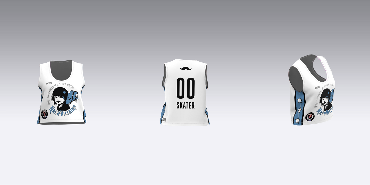 NASHVILLE BLACK AND WHITE TEAM JERSEYS