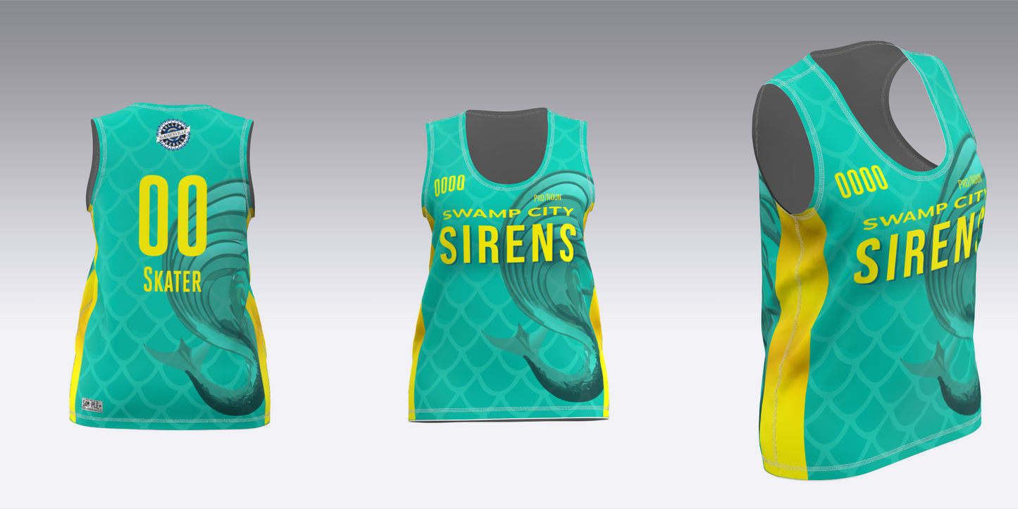 GAINESVILLE SIRENS-DEVILS JERSEYS