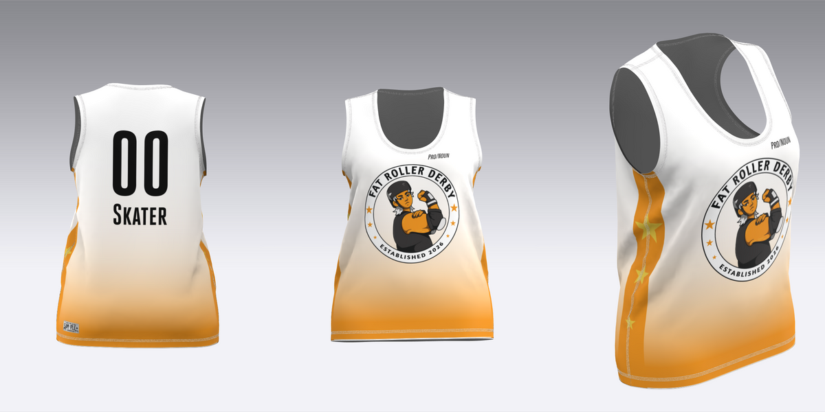 FAT ROLLER DERBY TRAVEL JERSEY
