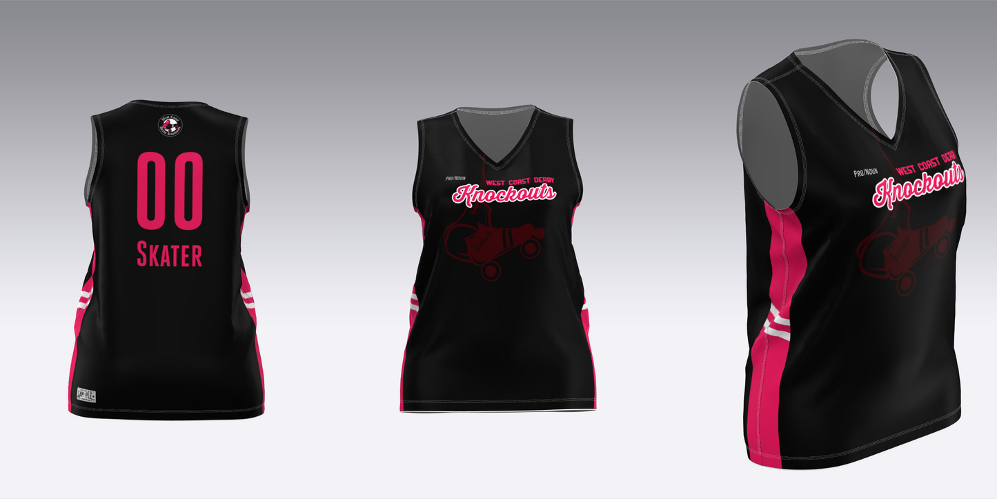 WEST COAST KNOCKOUTS BLACK AND WHITE