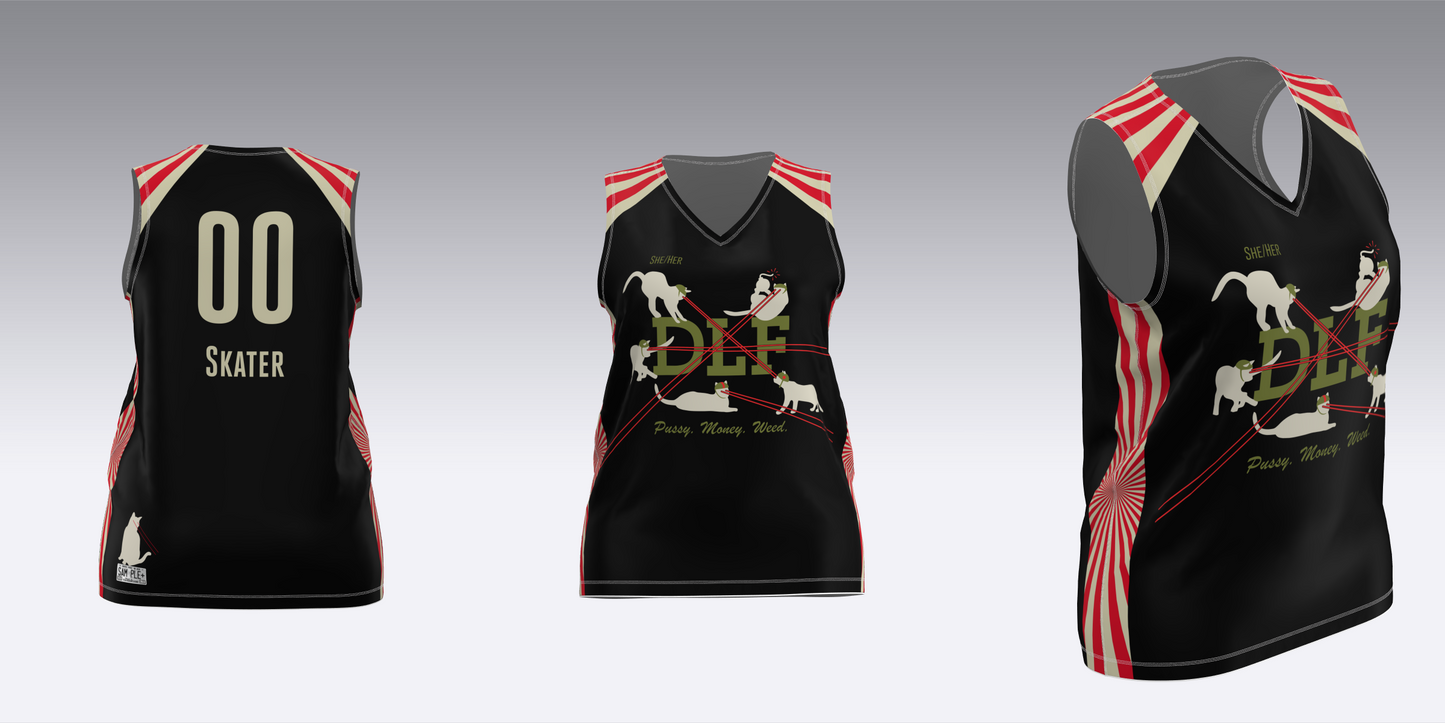 DERBY LIBERATION FRONT WHITE AND BLACK JERSEYS