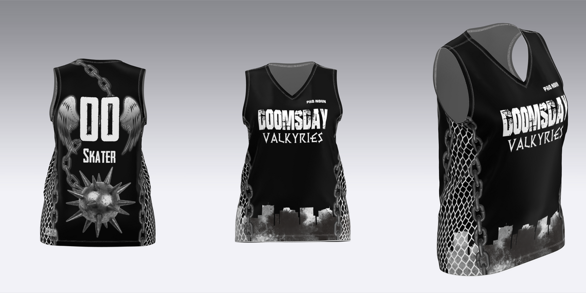 AZDD DOOMSDAY VALKYRIES SCRIMMAGE JERSEY