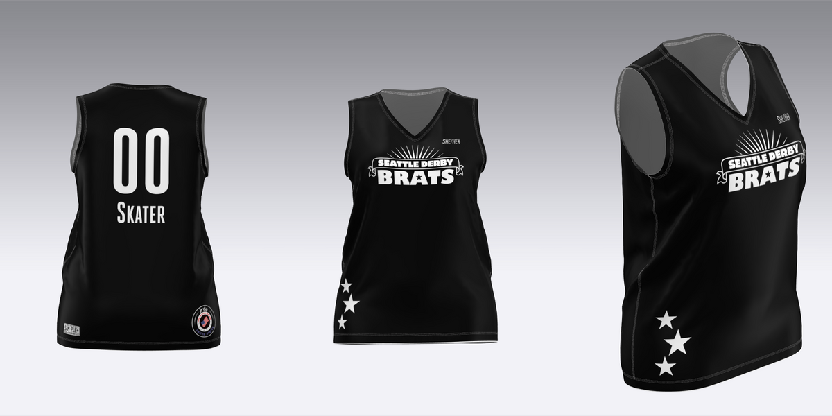 SEATTLE DERBY BRATS GALAXY TRAVEL JERSEYS (NO SIDE BANDS)