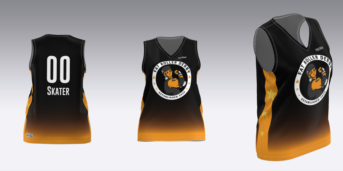 FAT ROLLER DERBY TRAVEL JERSEY