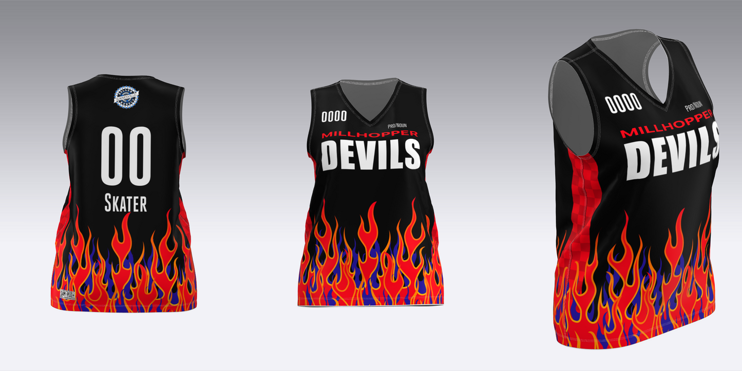 GAINESVILLE SIRENS-DEVILS JERSEYS