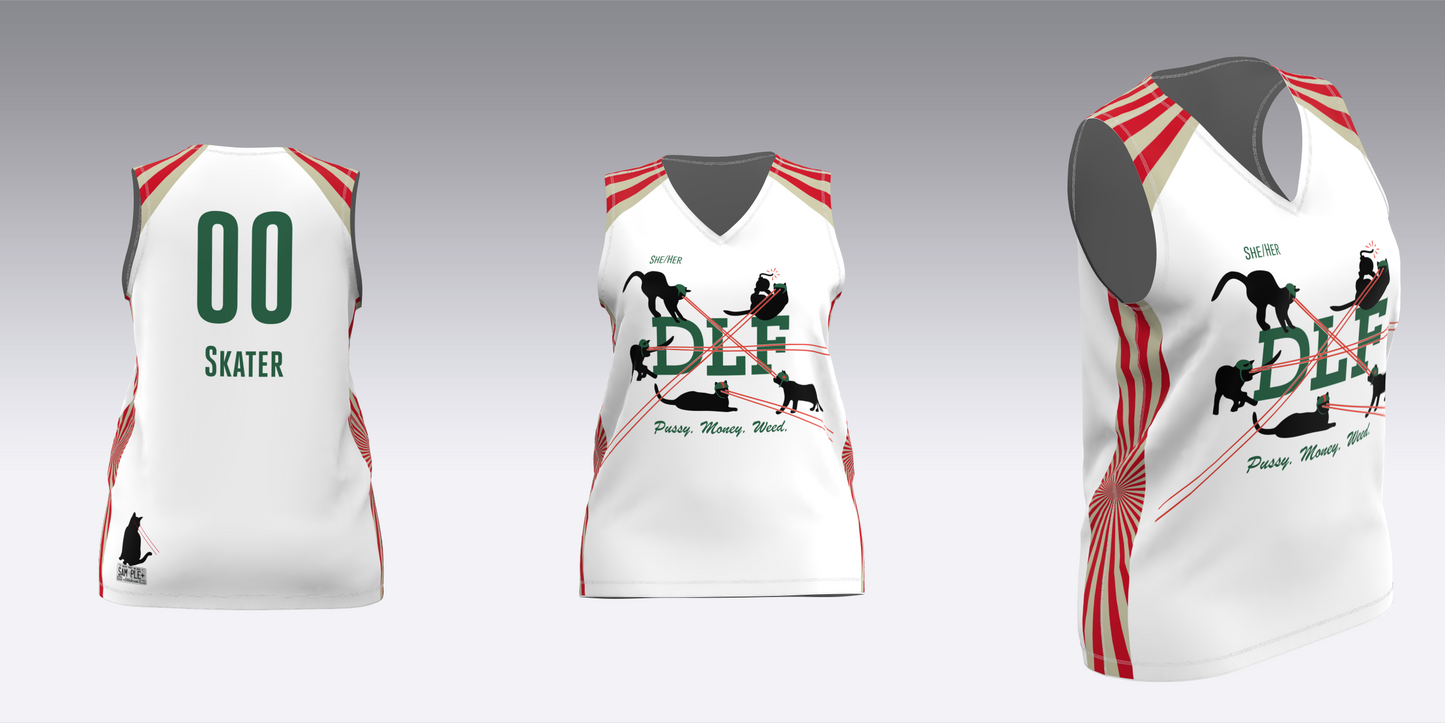 DERBY LIBERATION FRONT WHITE AND BLACK JERSEYS