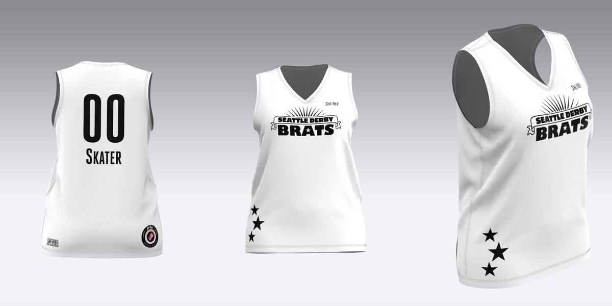SEATTLE DERBY BRATS GALAXY TRAVEL JERSEYS (NO SIDE BANDS)
