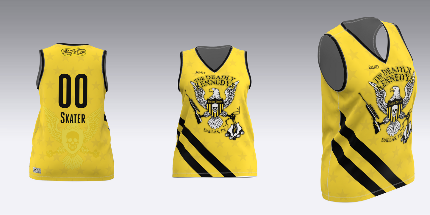 DEADLY KENNEDYS TRAVEL JERSEYS