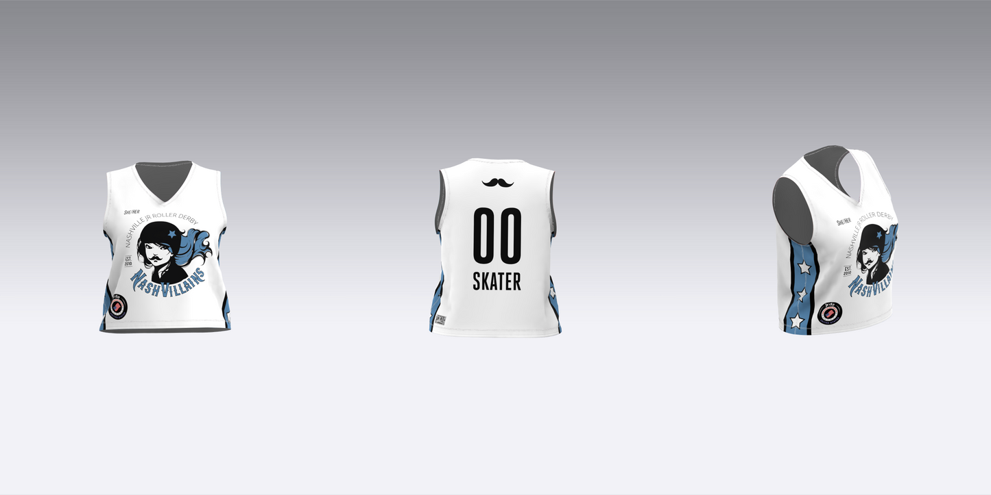 NASHVILLE BLACK AND WHITE TEAM JERSEYS