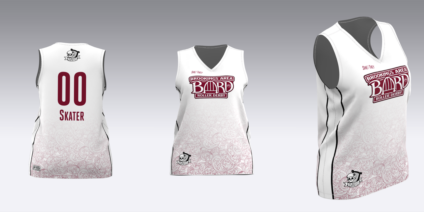 BROOKINGS AREA ROLLER DERBY TRAVEL JERSEYS