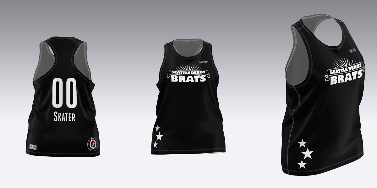 SEATTLE DERBY BRATS GALAXY TRAVEL JERSEYS (NO SIDE BANDS)