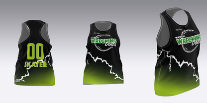 WARRIN' WRECKING DOLLS TRAVEL JERSEYS