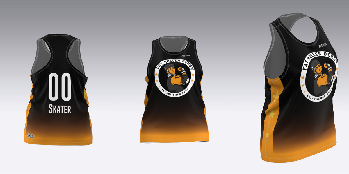 FAT ROLLER DERBY TRAVEL JERSEY