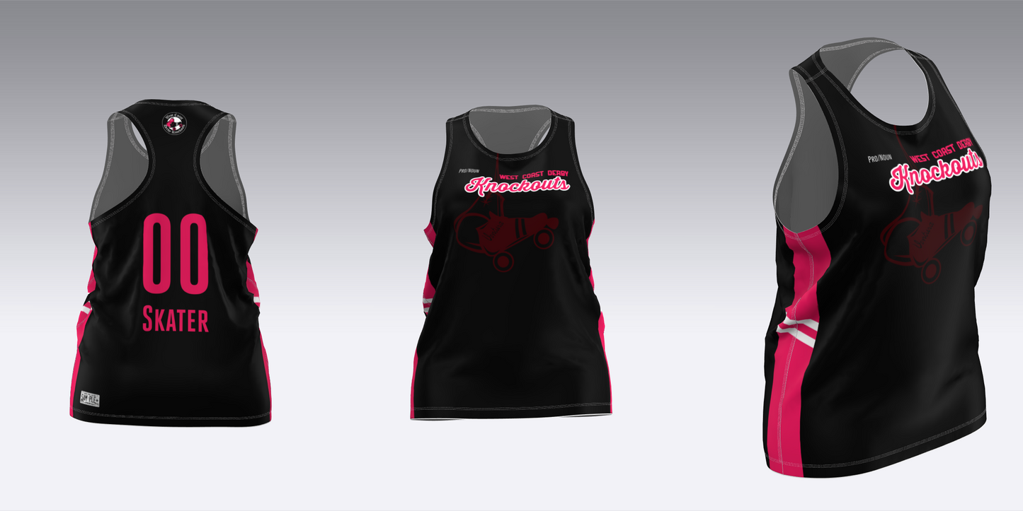 WEST COAST KNOCKOUTS BLACK AND WHITE