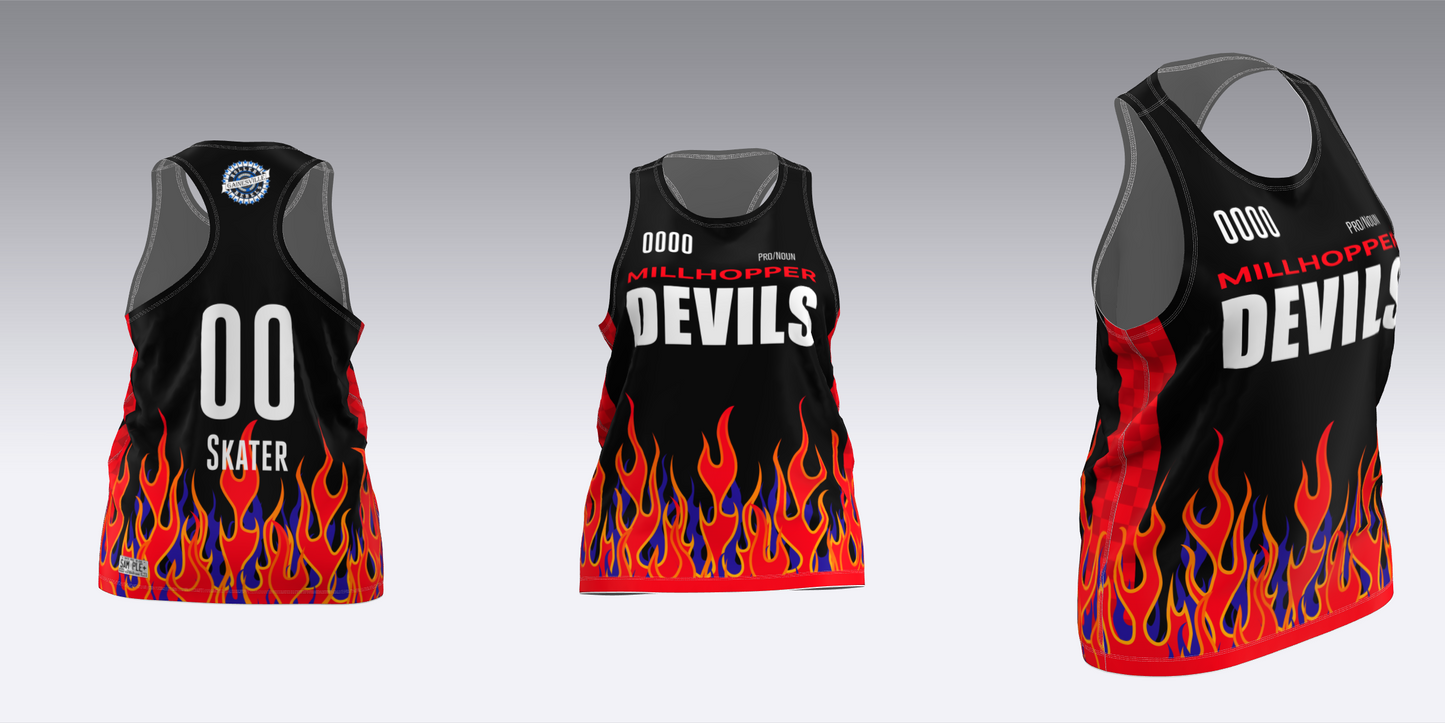 GAINESVILLE SIRENS-DEVILS JERSEYS
