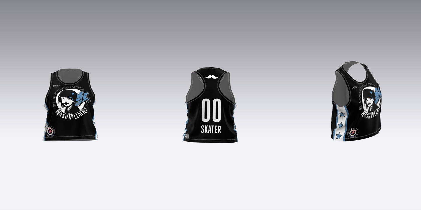 NASHVILLE BLACK AND WHITE TEAM JERSEYS