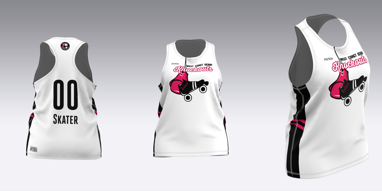 WEST COAST KNOCKOUTS BLACK AND WHITE