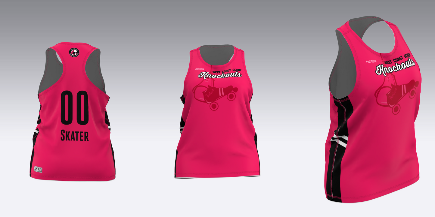 WEST COAST KNOCKOUTS PINK AND BLACK