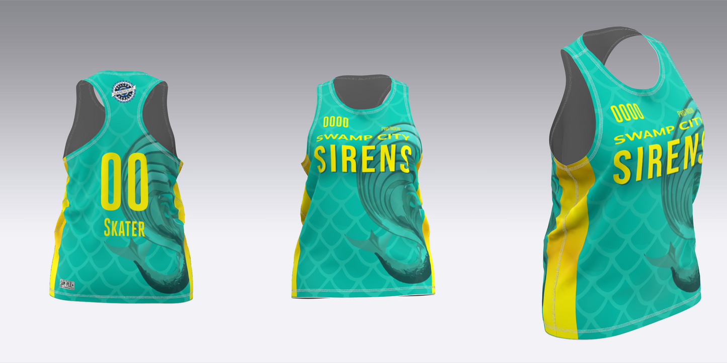GAINESVILLE SIRENS-DEVILS JERSEYS