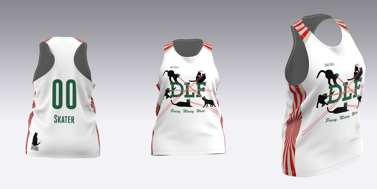 DERBY LIBERATION FRONT WHITE AND BLACK JERSEYS