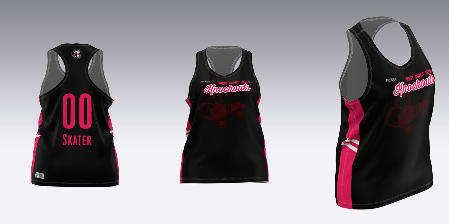 WEST COAST KNOCKOUTS BLACK AND WHITE