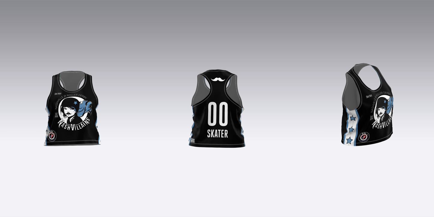 NASHVILLE BLACK AND WHITE TEAM JERSEYS