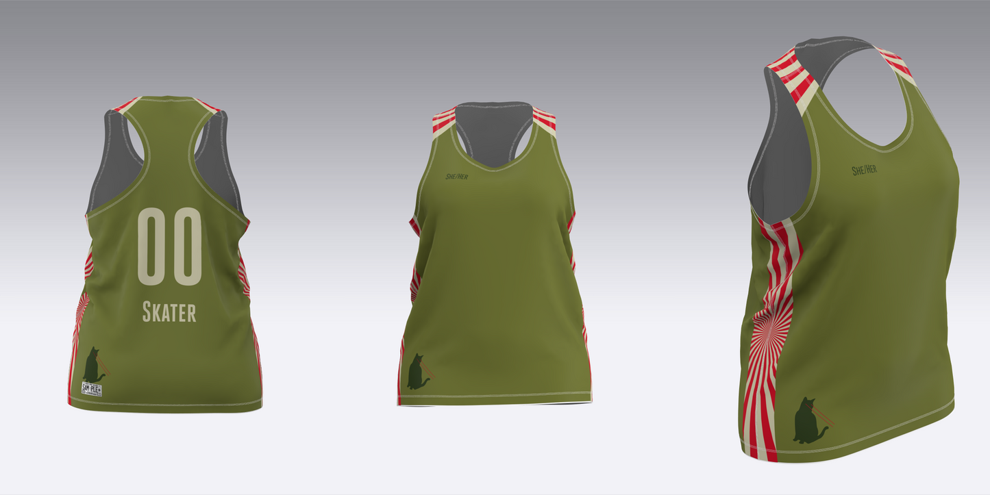DERBY LIBERATION FRONT WHITE AND GREEN JERSEYS