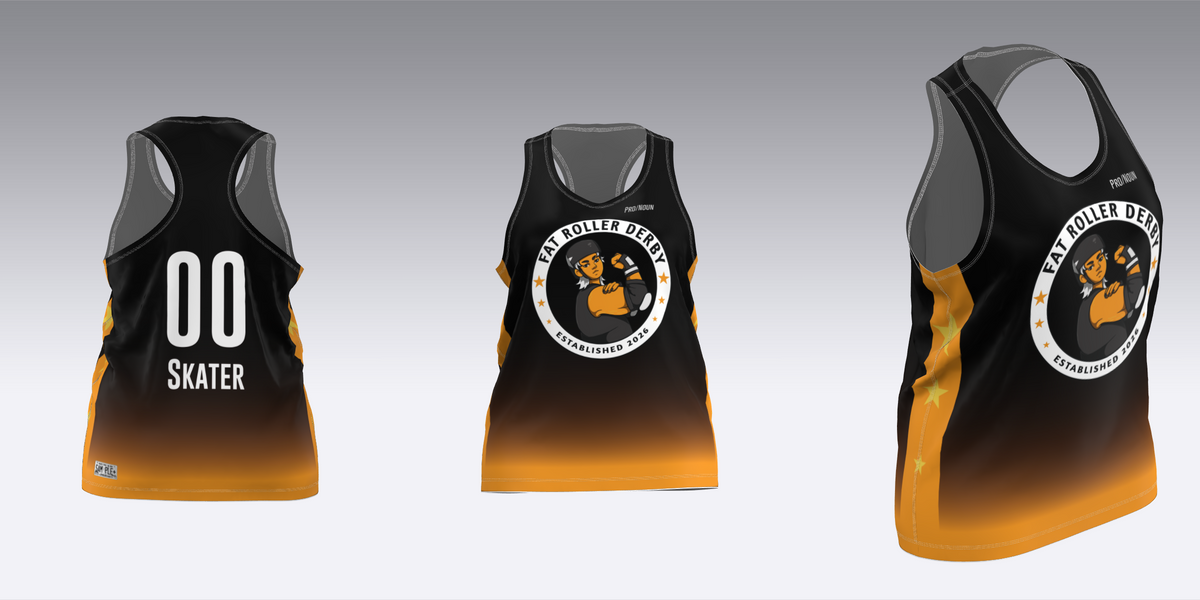 FAT ROLLER DERBY TRAVEL JERSEY
