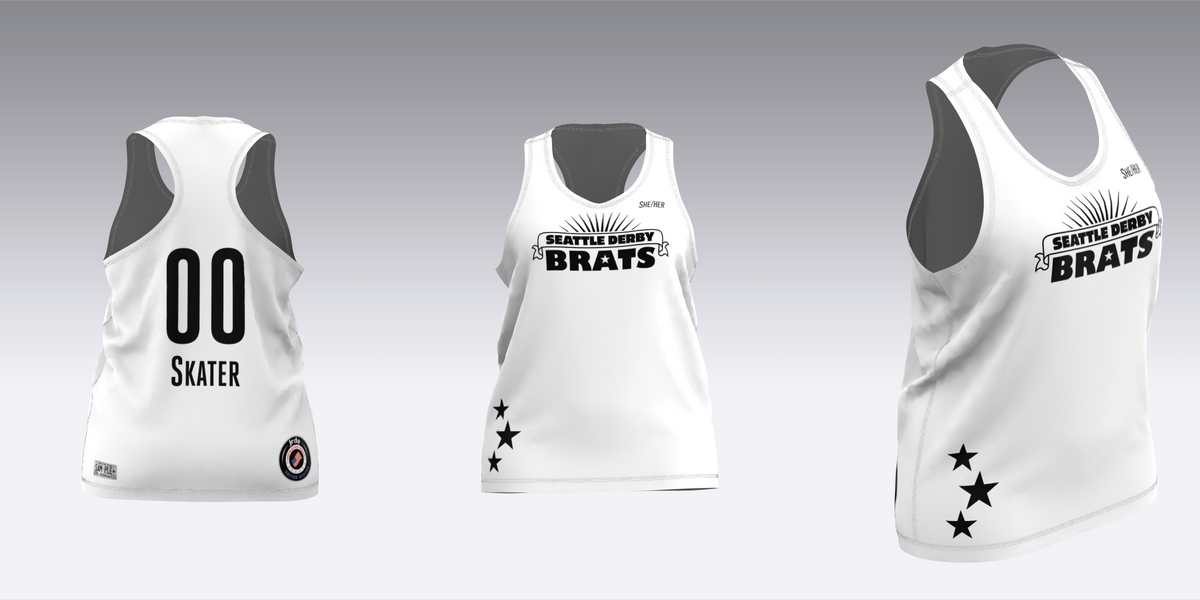 SEATTLE DERBY BRATS GALAXY TRAVEL JERSEYS (NO SIDE BANDS)