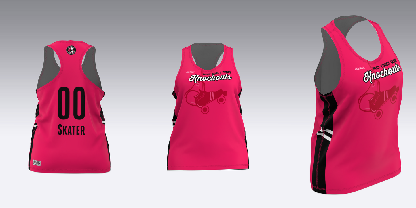 WEST COAST KNOCKOUTS PINK AND BLACK