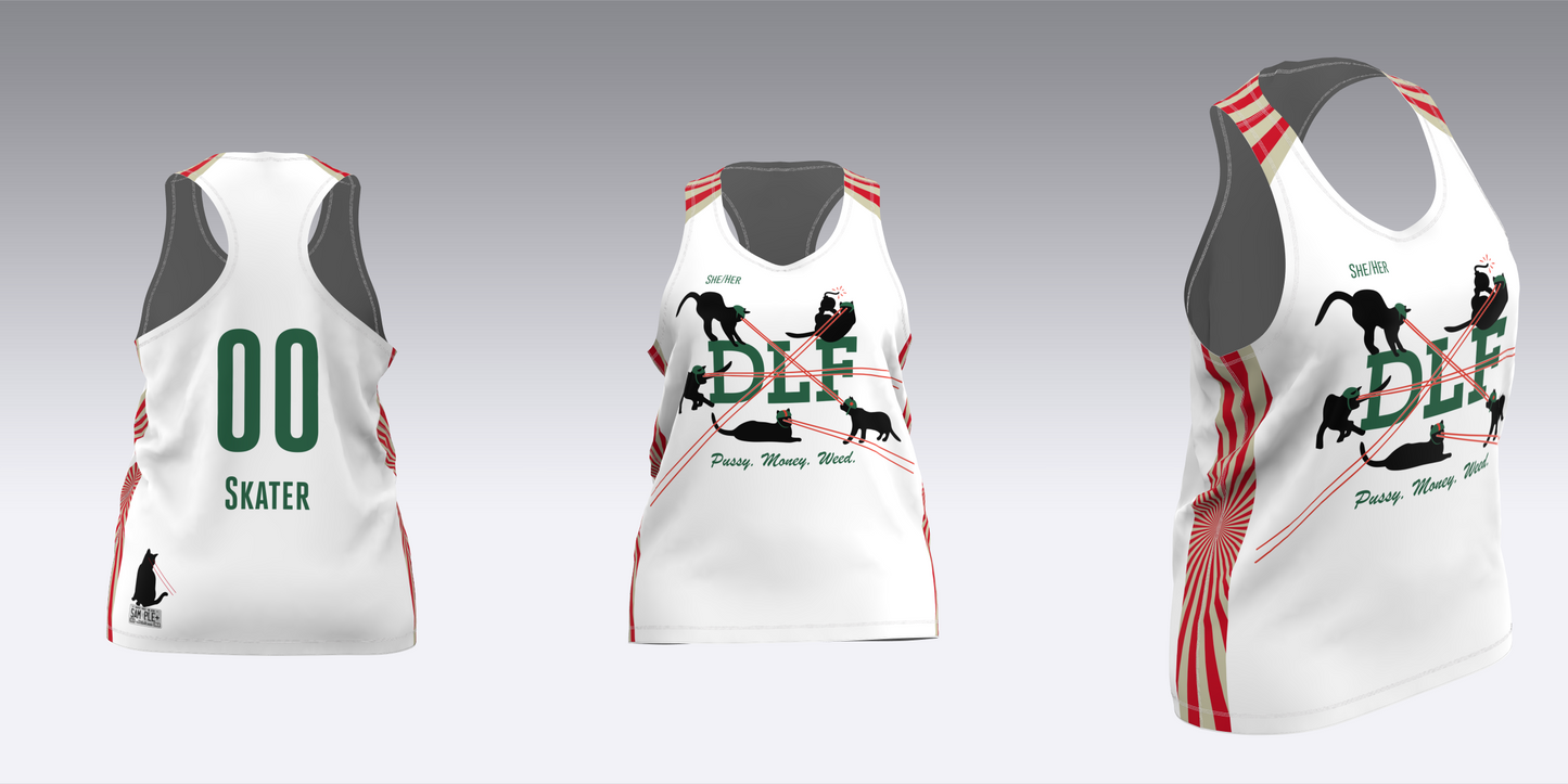 DERBY LIBERATION FRONT WHITE AND GREEN JERSEYS