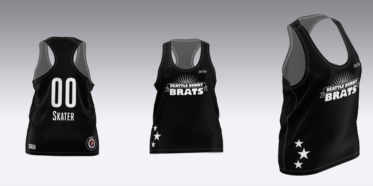 SEATTLE DERBY BRATS GALAXY TRAVEL JERSEYS (NO SIDE BANDS)