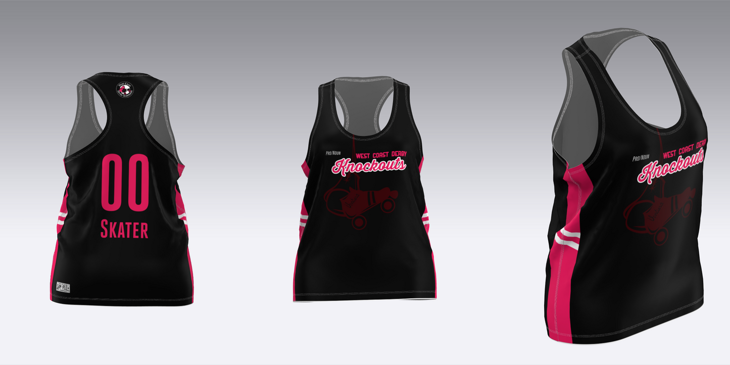 WEST COAST KNOCKOUTS BLACK AND WHITE