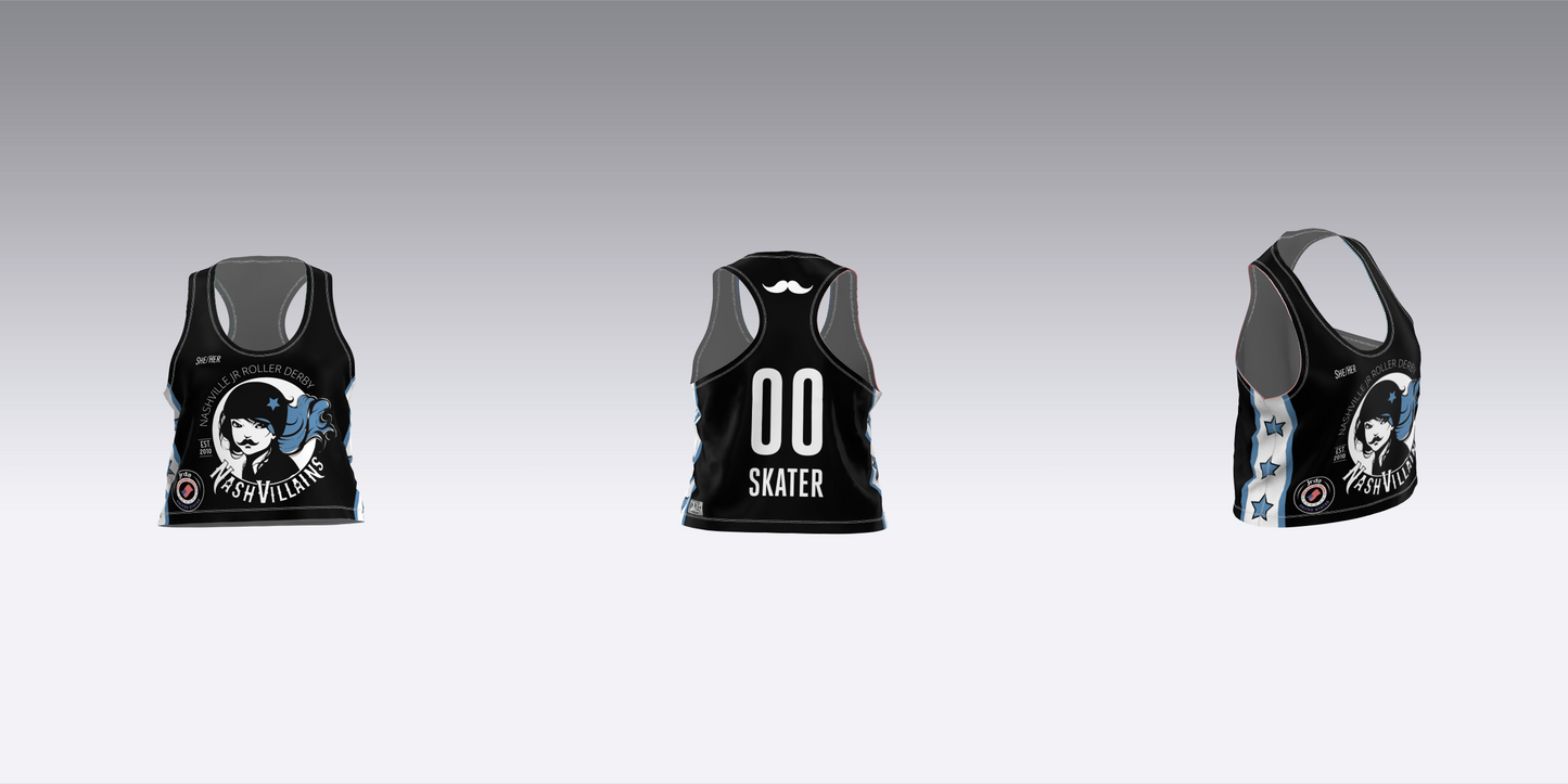 NASHVILLE BLACK AND WHITE TEAM JERSEYS