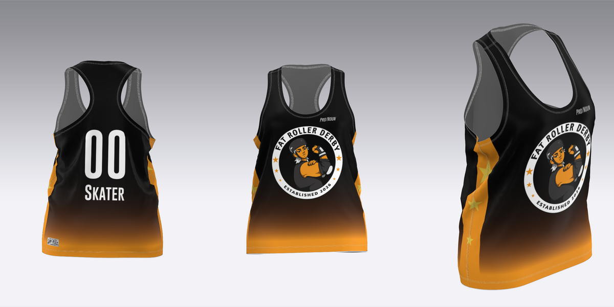 FAT ROLLER DERBY TRAVEL JERSEY