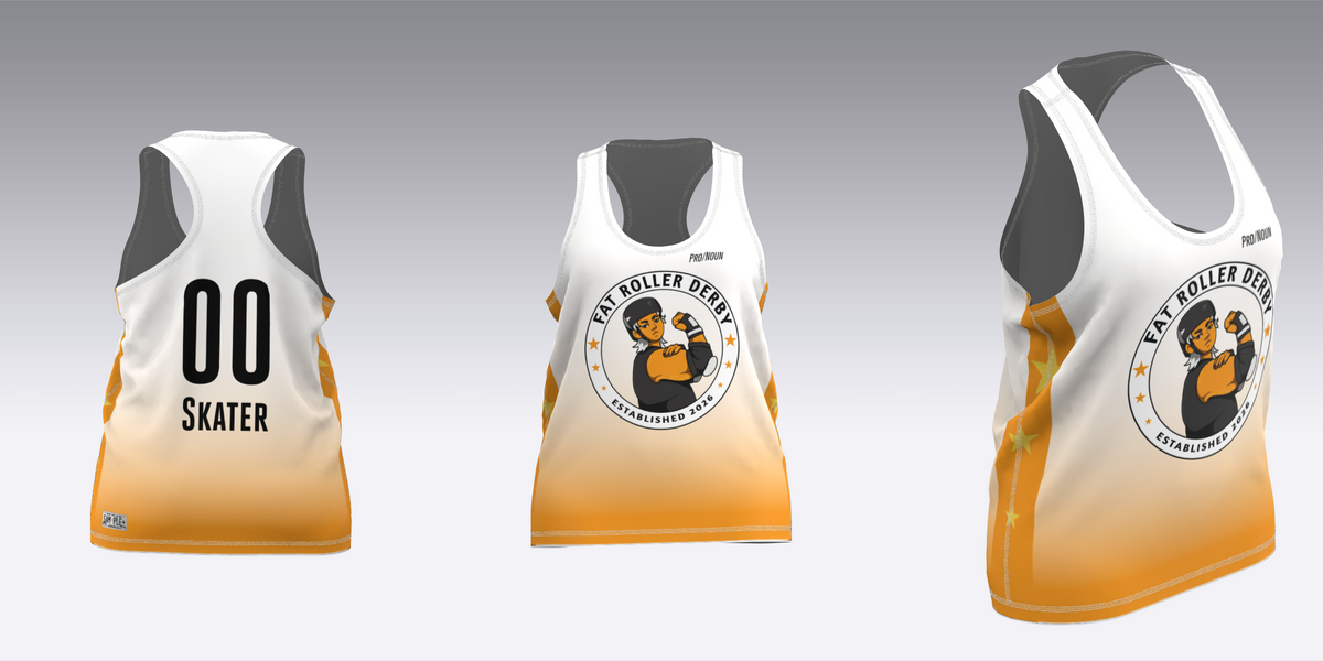 FAT ROLLER DERBY TRAVEL JERSEY