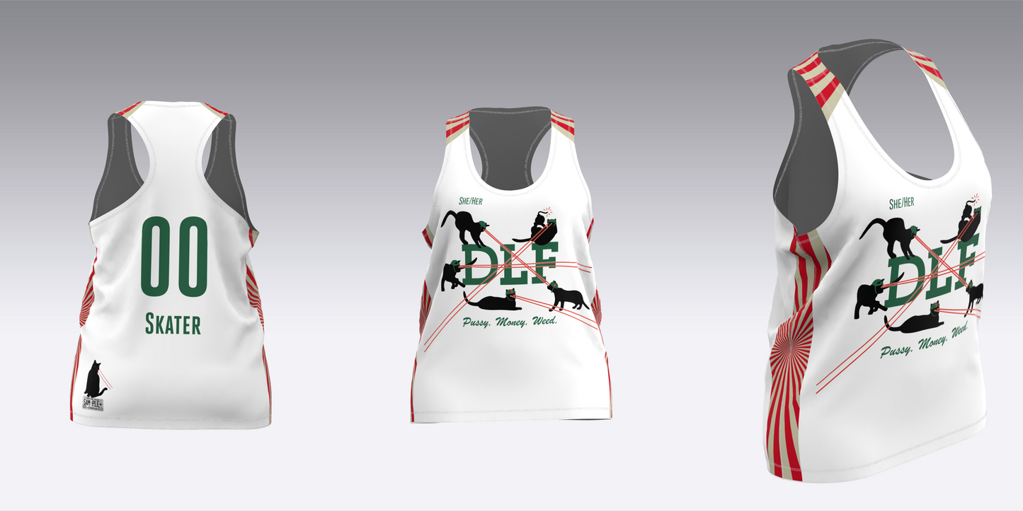 DERBY LIBERATION FRONT WHITE AND BLACK JERSEYS