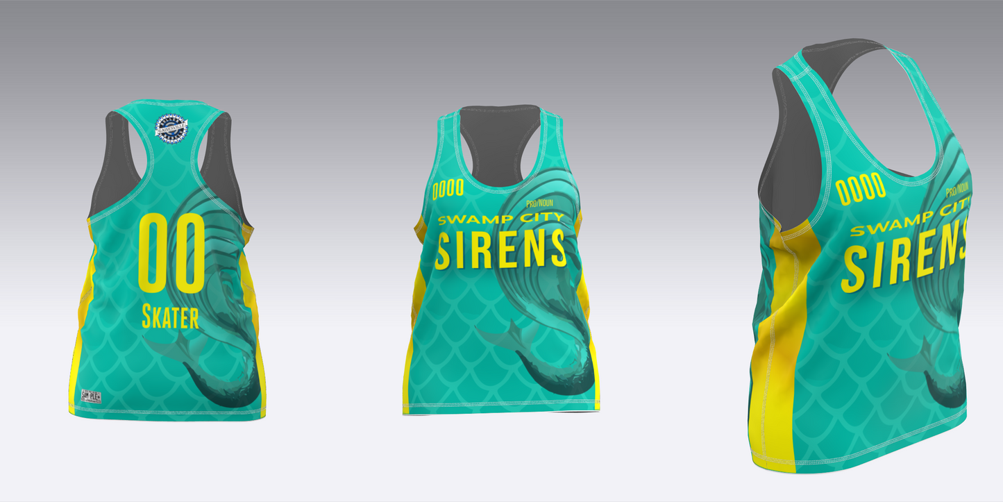 GAINESVILLE SIRENS-DEVILS JERSEYS