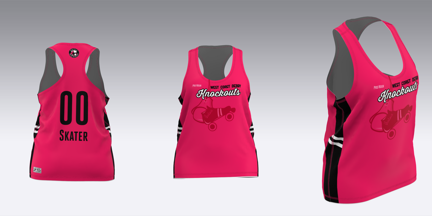 WEST COAST KNOCKOUTS PINK AND BLACK