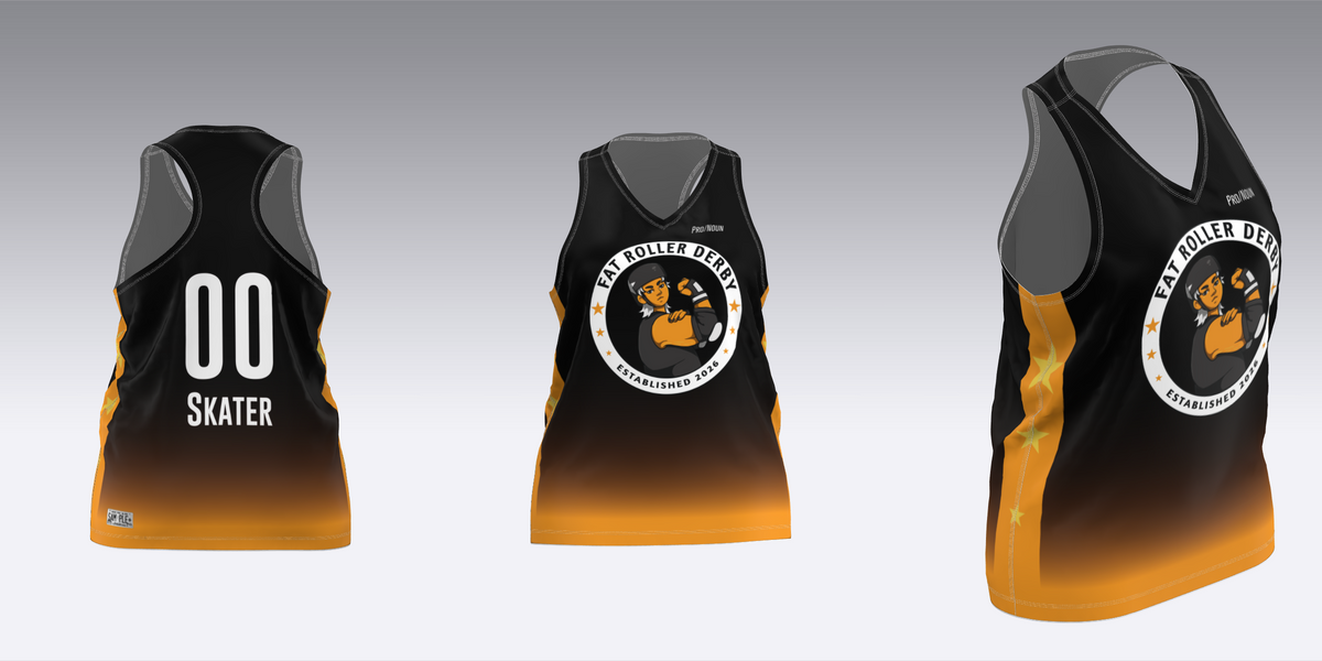 FAT ROLLER DERBY TRAVEL JERSEY
