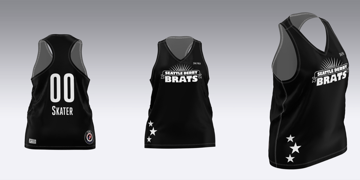 SEATTLE DERBY BRATS GALAXY TRAVEL JERSEYS (NO SIDE BANDS)