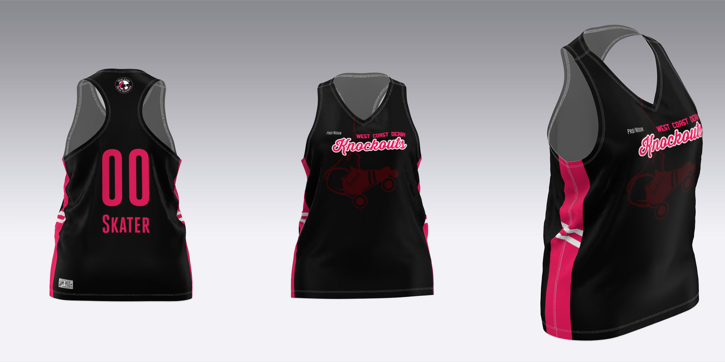 WEST COAST KNOCKOUTS BLACK AND WHITE