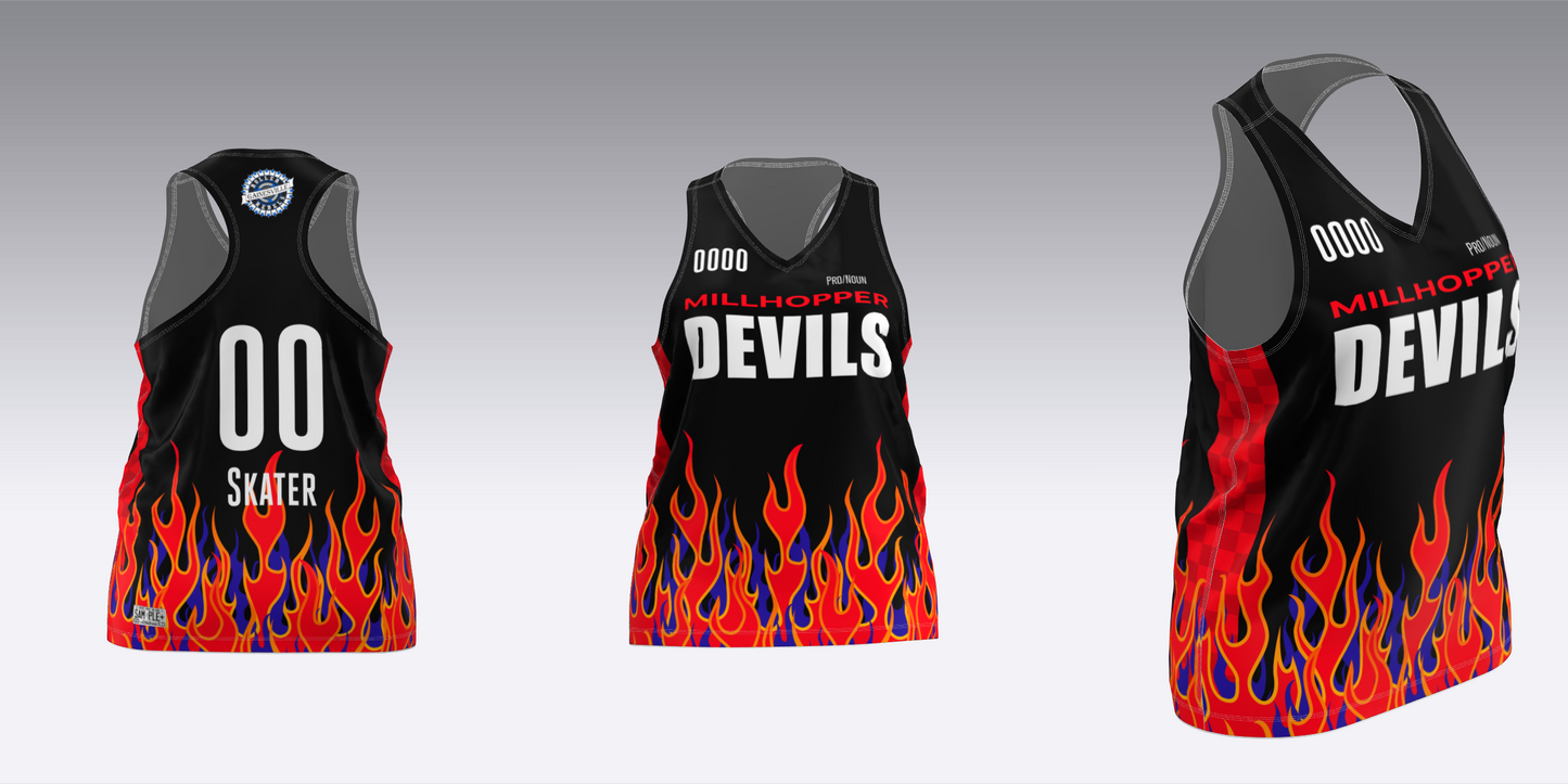 GAINESVILLE SIRENS-DEVILS JERSEYS
