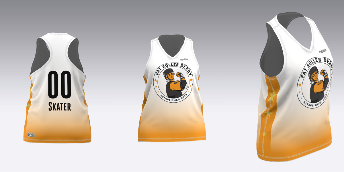 FAT ROLLER DERBY TRAVEL JERSEY