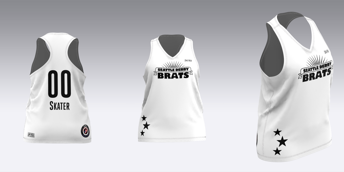 SEATTLE DERBY BRATS GALAXY TRAVEL JERSEYS (NO SIDE BANDS)