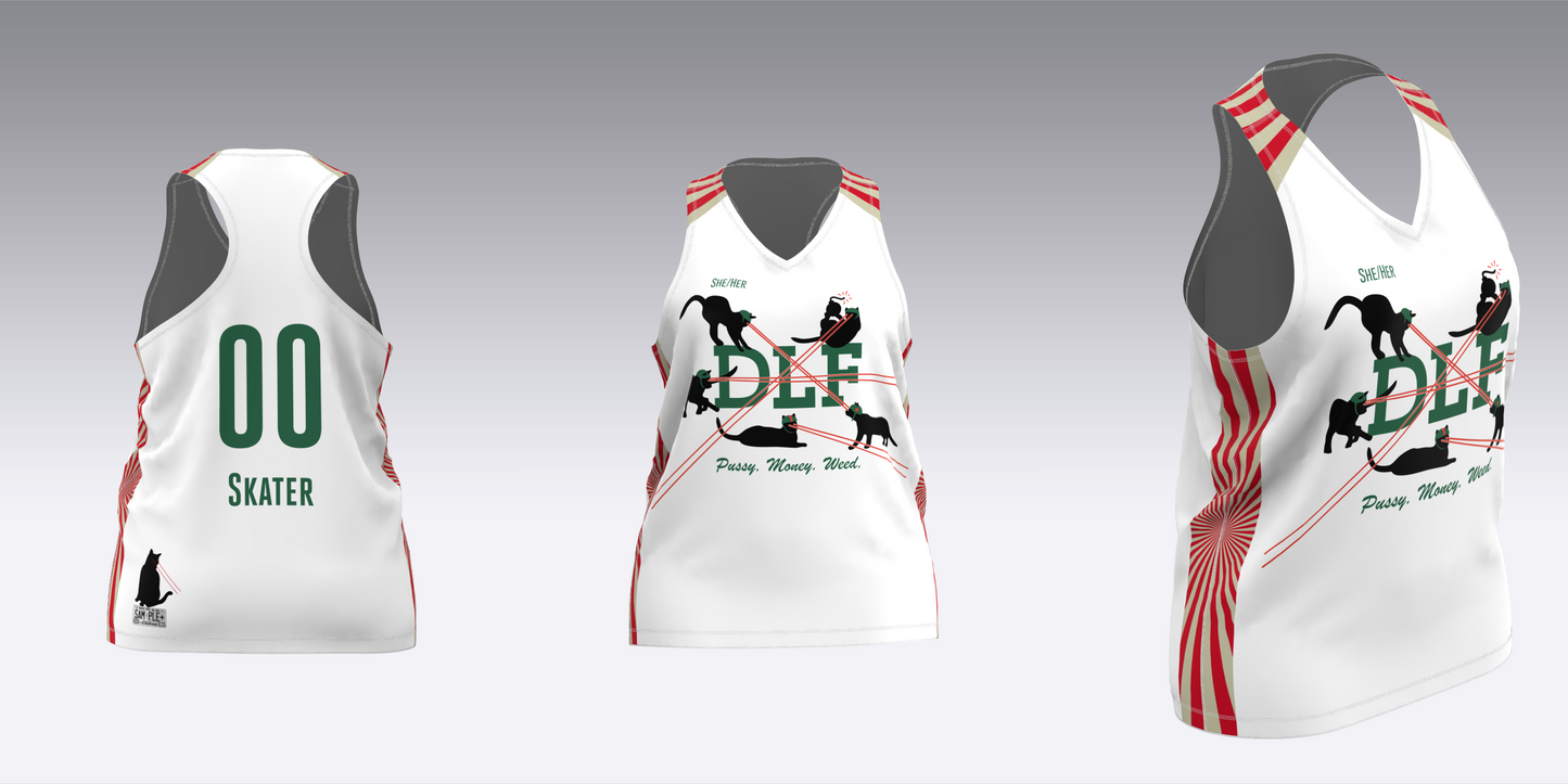 DERBY LIBERATION FRONT WHITE AND BLACK JERSEYS