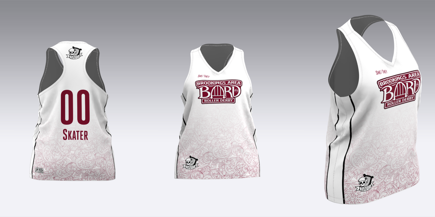 BROOKINGS AREA ROLLER DERBY TRAVEL JERSEYS