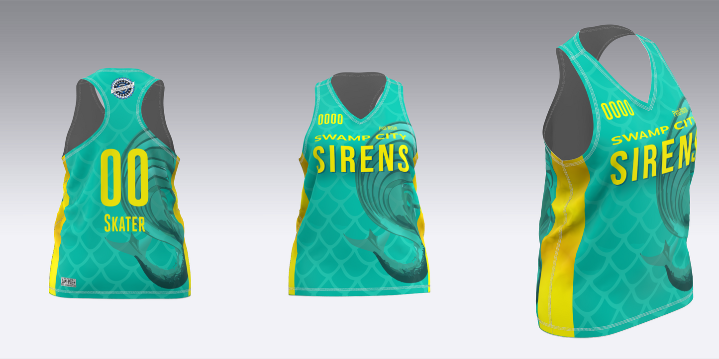 GAINESVILLE SIRENS-DEVILS JERSEYS