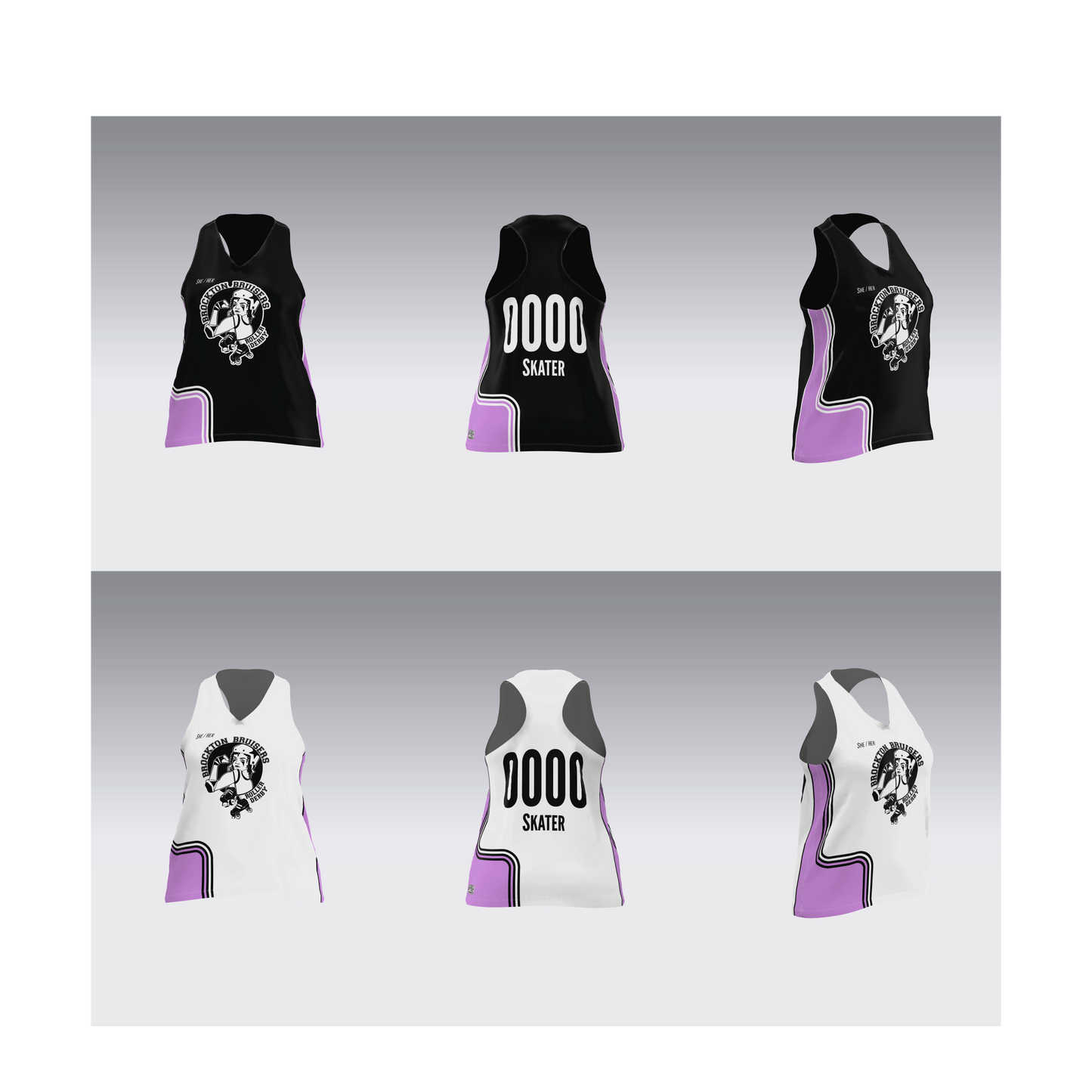 BROCKTON BRUISERS TEAM JERSEYS